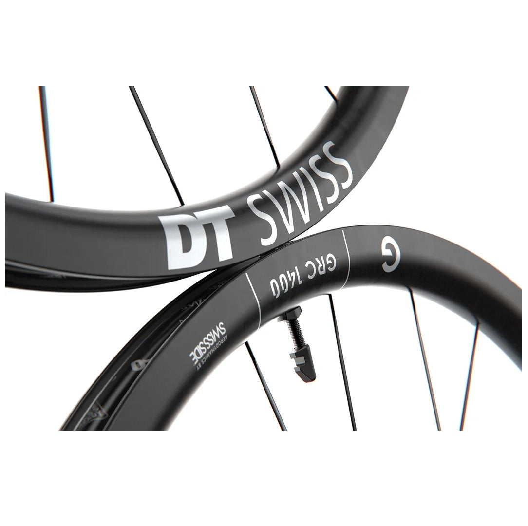 Paar DT SWISS GRC 1400 DICUT 30 DISC Tubeless Ready wielen (Centerlock)