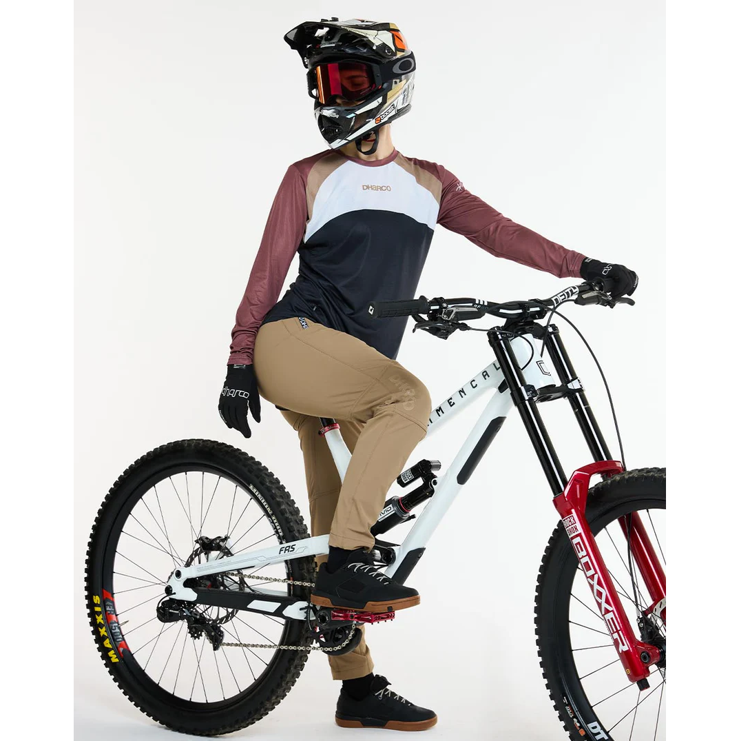 Maillot DHARCO RACE LOTUS Manches Longues Femme Noir/Bronze