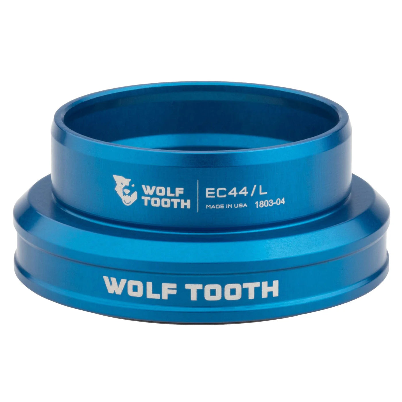 Lage kom voor extern balhoofdstel WOLF TOOTH PERFORMANCE 1,5" EC44 Blauw