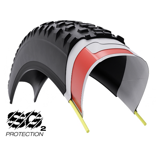 Pneu WTB VULPINE TCS LIGHT FAST ROLLING DUAL DNA SG2 60tpi 700x36c Tubeless Ready Beige