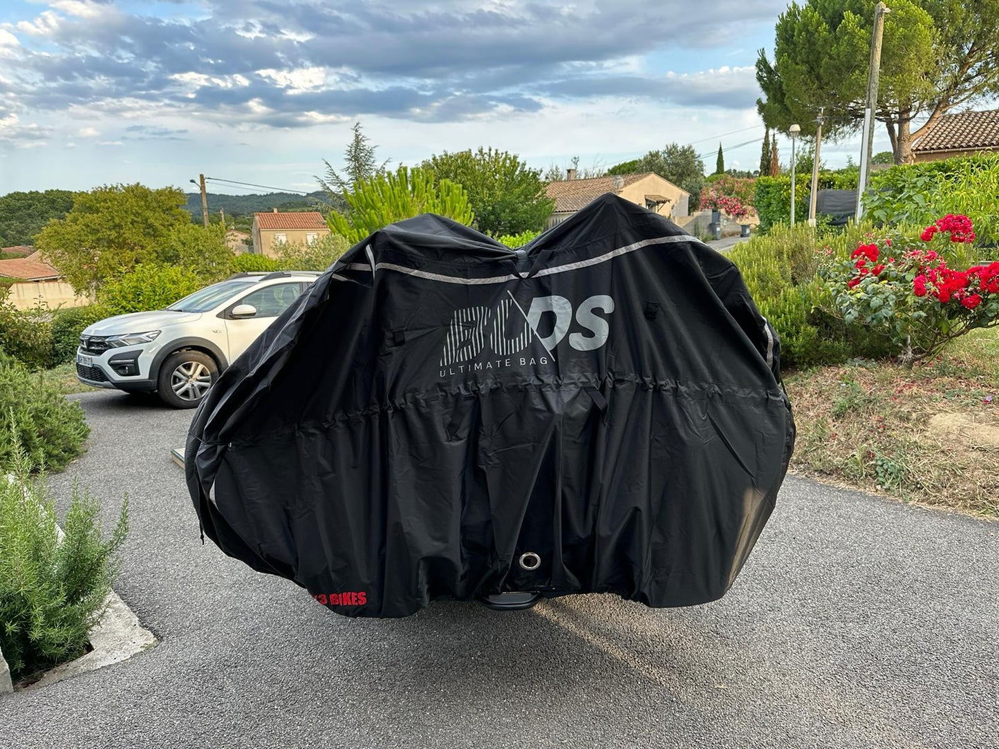 Beschermhoes voor fietsdrager BUDS CAR BIKE RACK AND RAIN COVER 1/2 Bikes