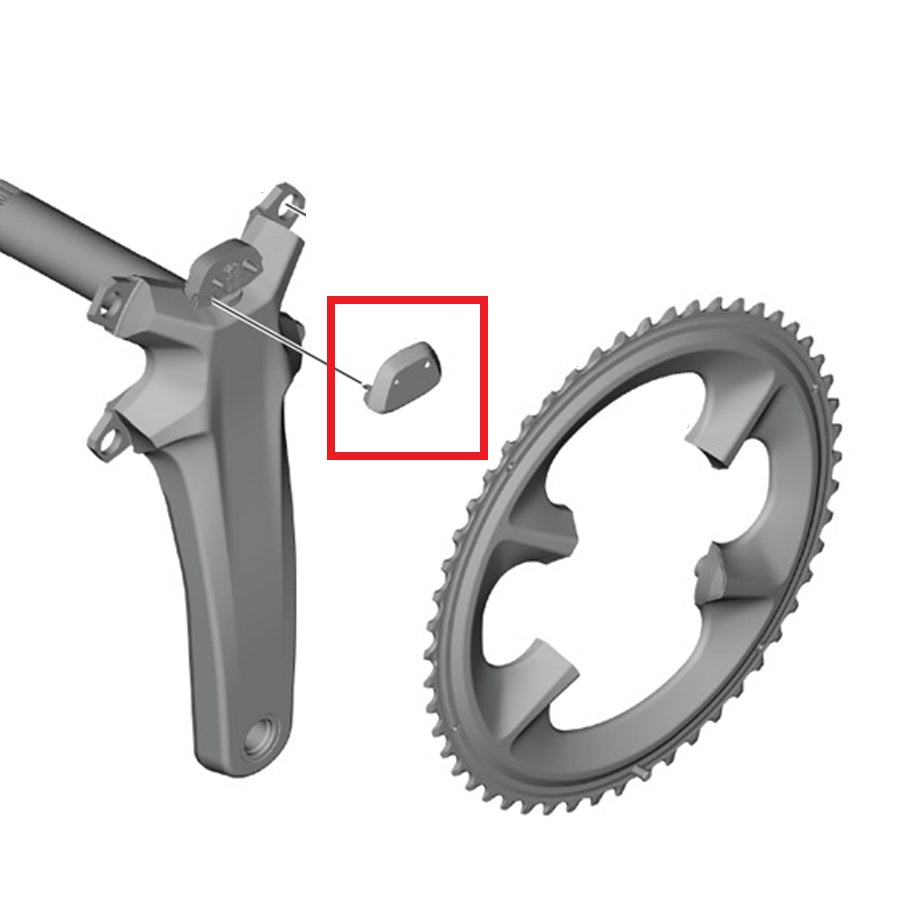 SHIMANO afdekking voor FC-R9200P voedingssensor