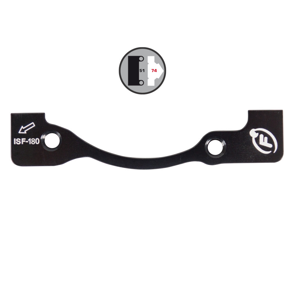 Voorremklauwadapter PM / IS FORMULA FD40141-10 Remschijf 180 mm (+20 mm)