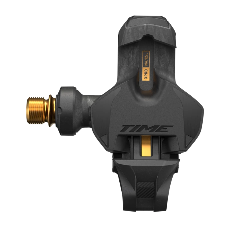 Pédales TIME X PRO 12 SL Q-Factor 53 Carbone/Titane Or