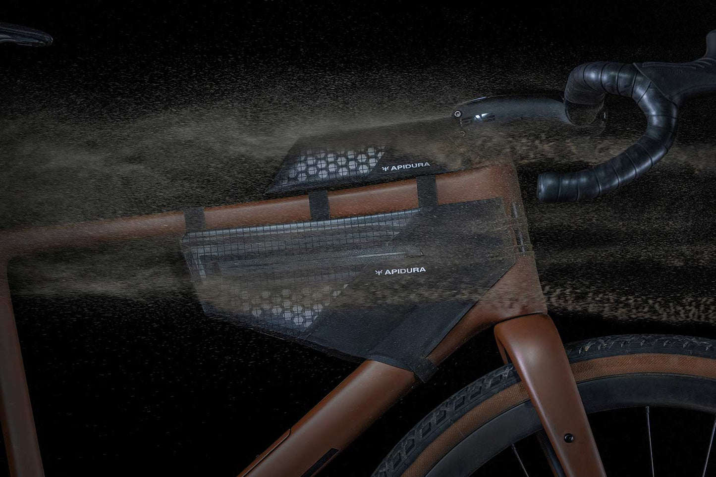 Set APIDURA AERO SYSTEM Frametassen Zwart