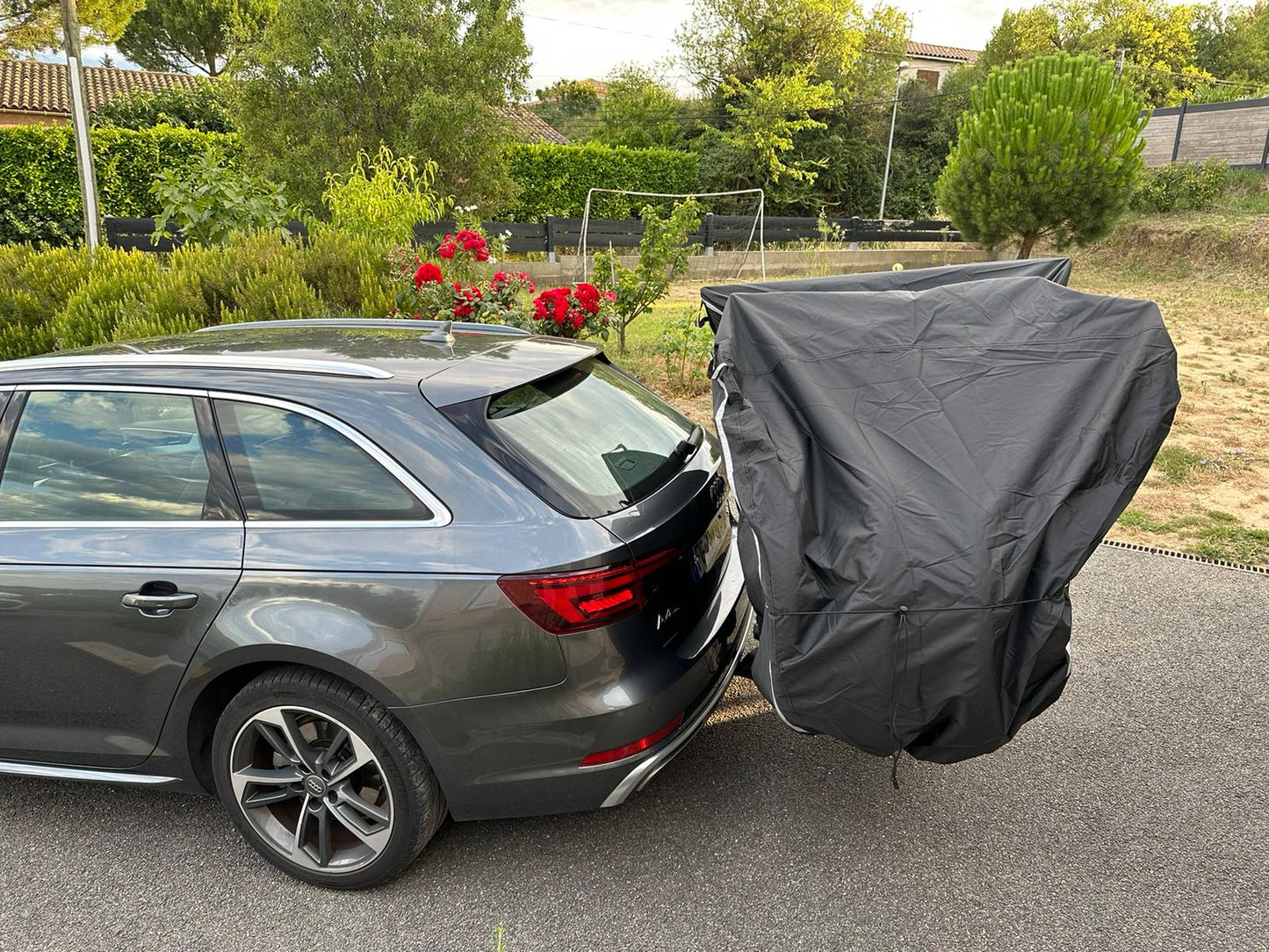 Beschermhoes voor fietsdrager BUDS CAR BIKE RACK AND RAIN COVER 1/2 Bikes