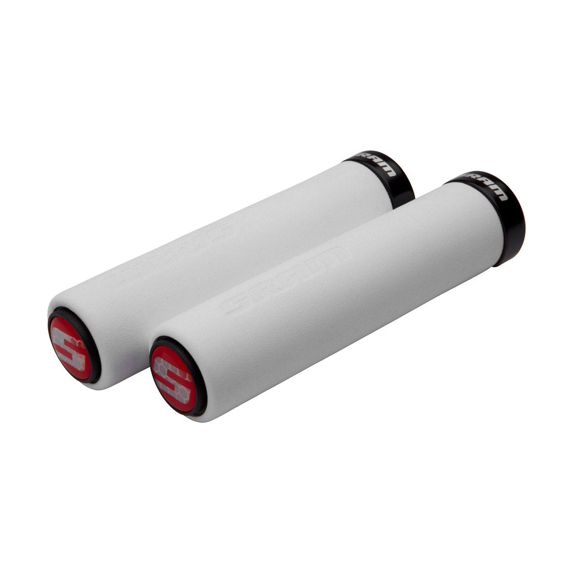 Grips SRAM FOAM Lock-On 129mm Blanc