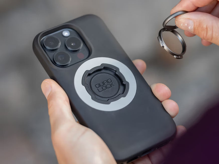 QUADLOCK telefoon weergave ring