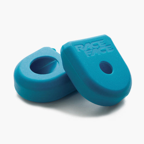 RACE FACE BOOT PEDAL ALU Turquoise crankbeschermers