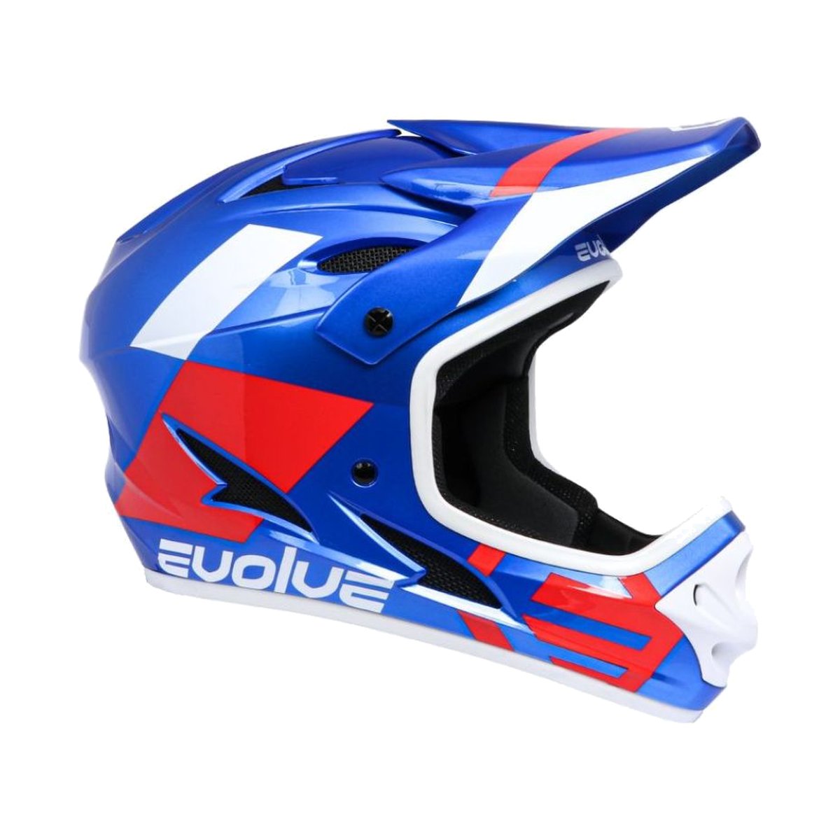 Evolve Storm-helm blauw en rood