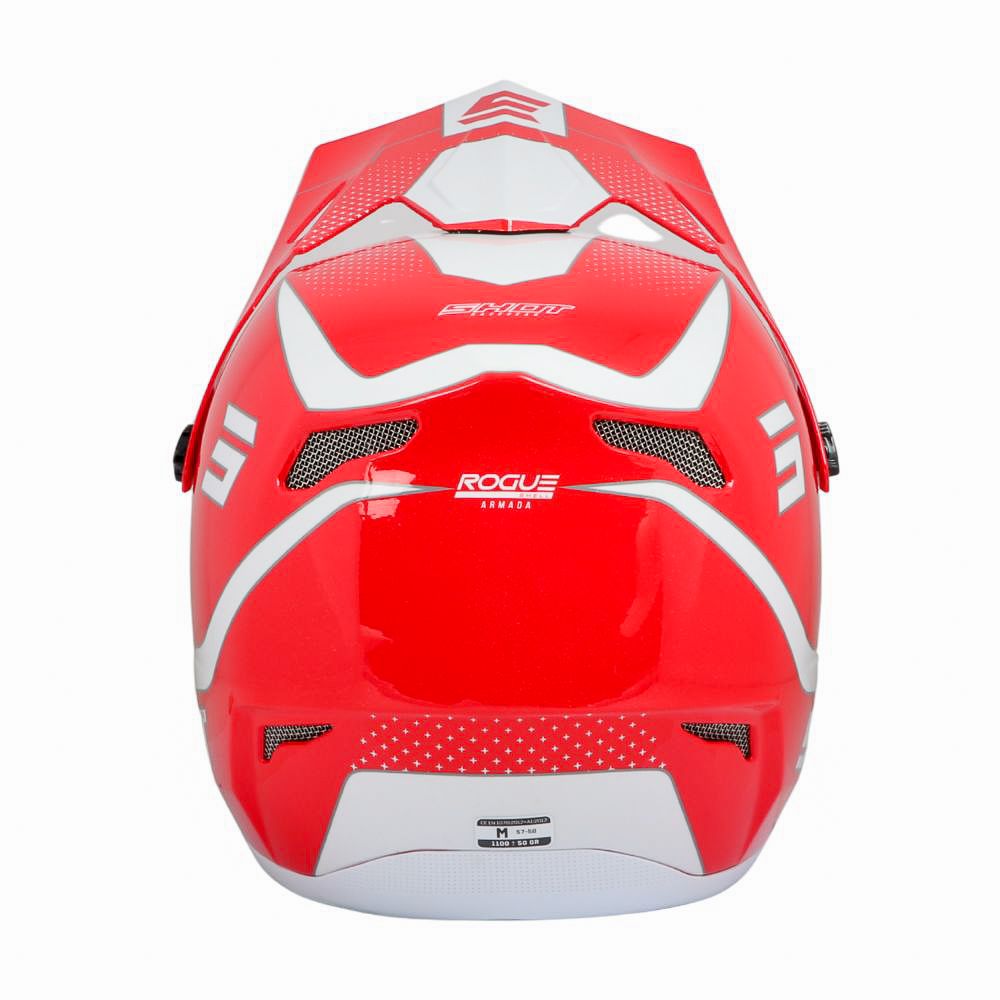 BMX-helm SHOT ROGUE Armada Red Pearly