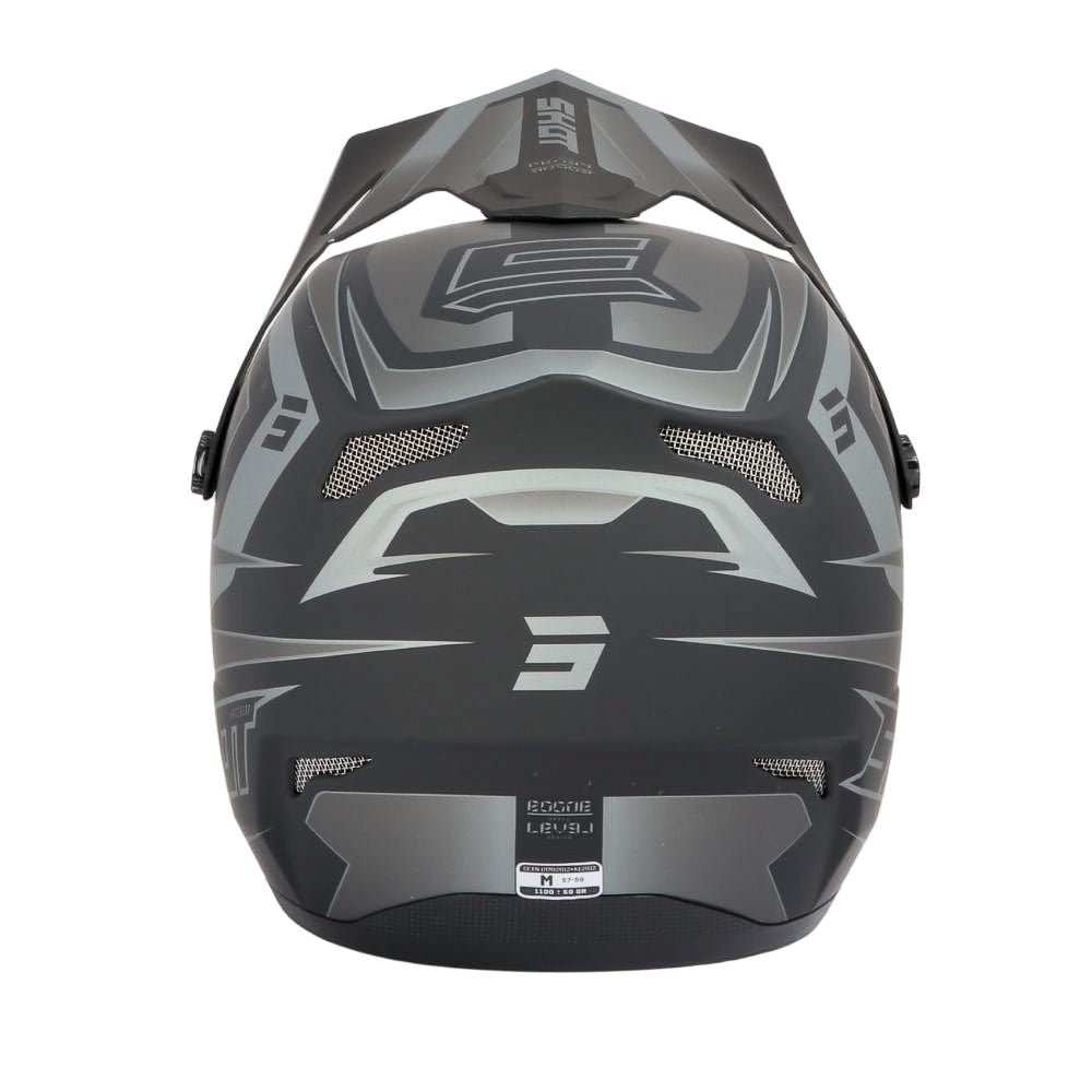 Casque BMX SHOT ROGUE Junior Level Black Matt