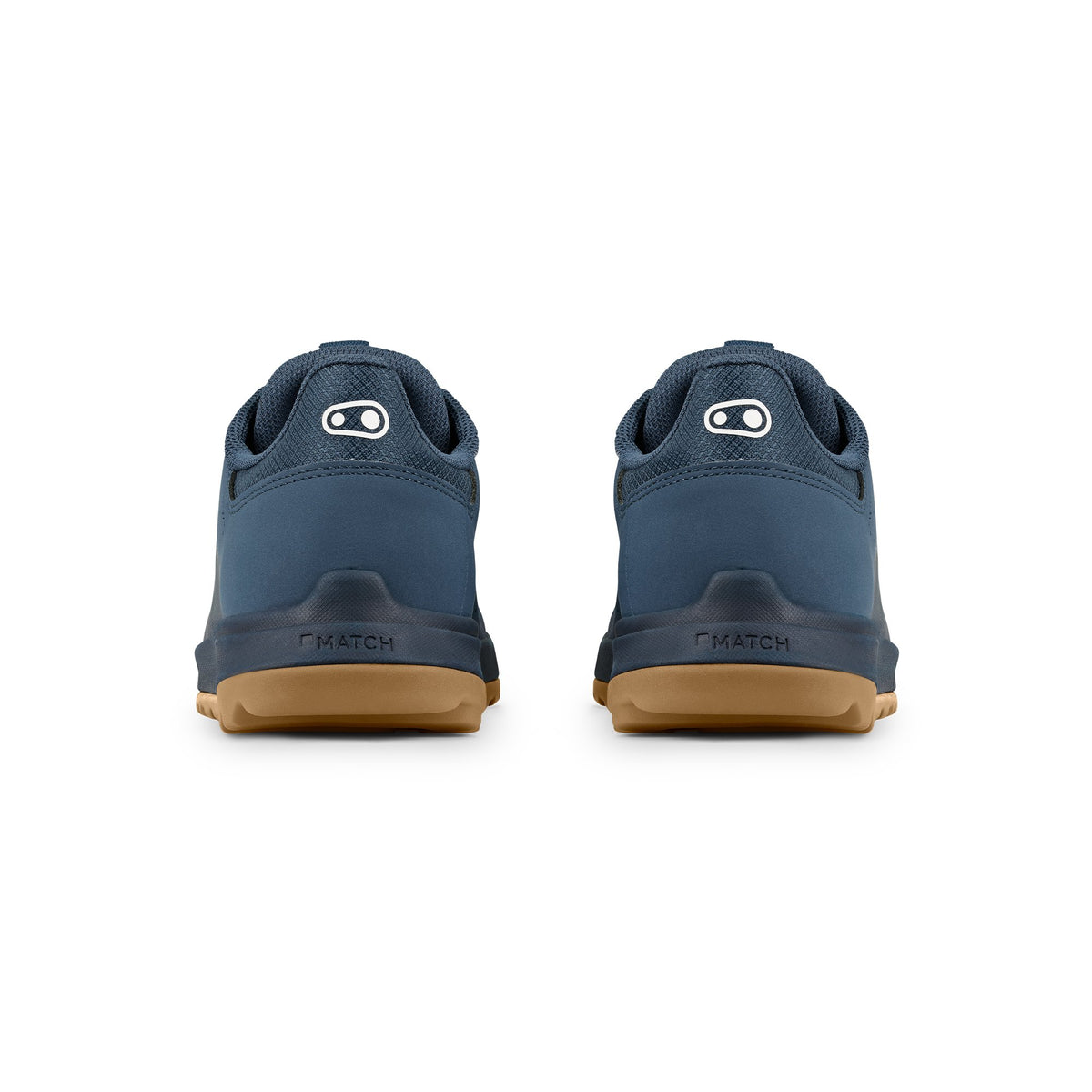 Crankbrothers Stamp Trail Lace MTB-schoenen blauw/gum — achteraanzicht