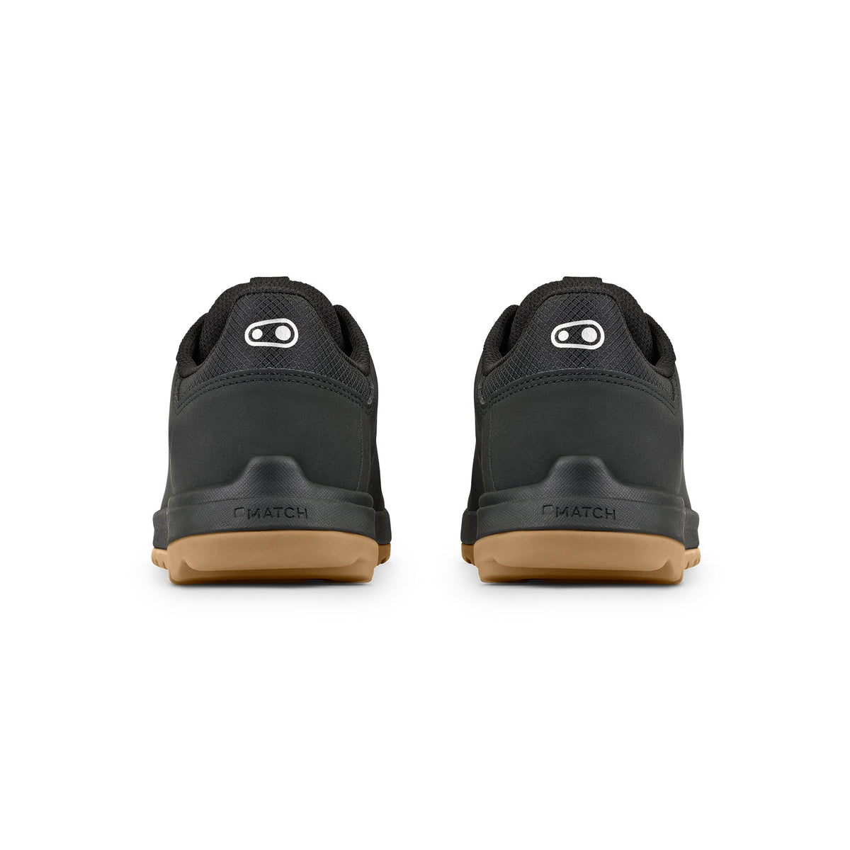 MTB-schoenen CRANKBROTHERS STAMP TRAIL LACE zwart/gum — achteraanzicht