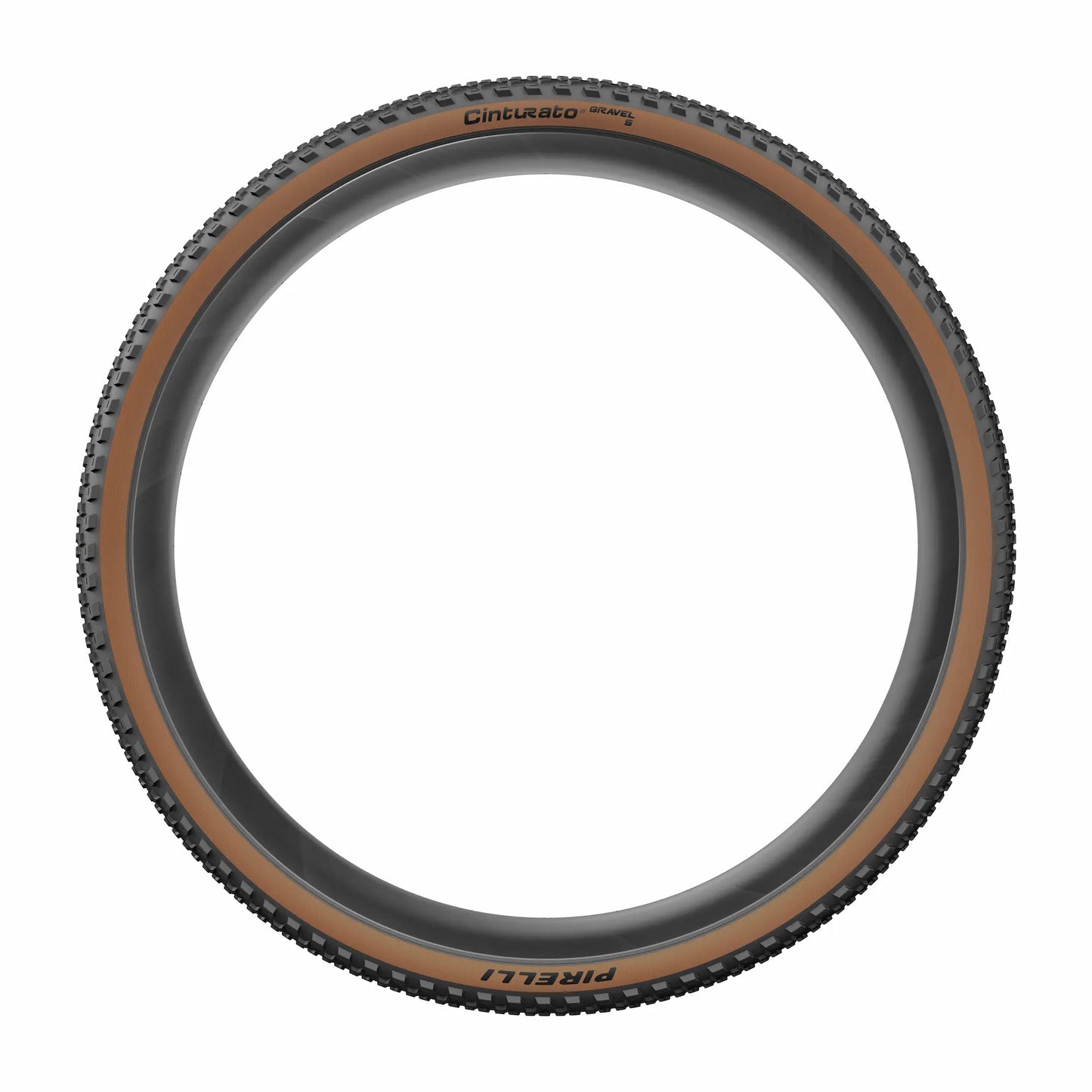 Band PIRELLI CINTURATO GRAVEL S 700x45c Tubeless Ready Klassiek beige