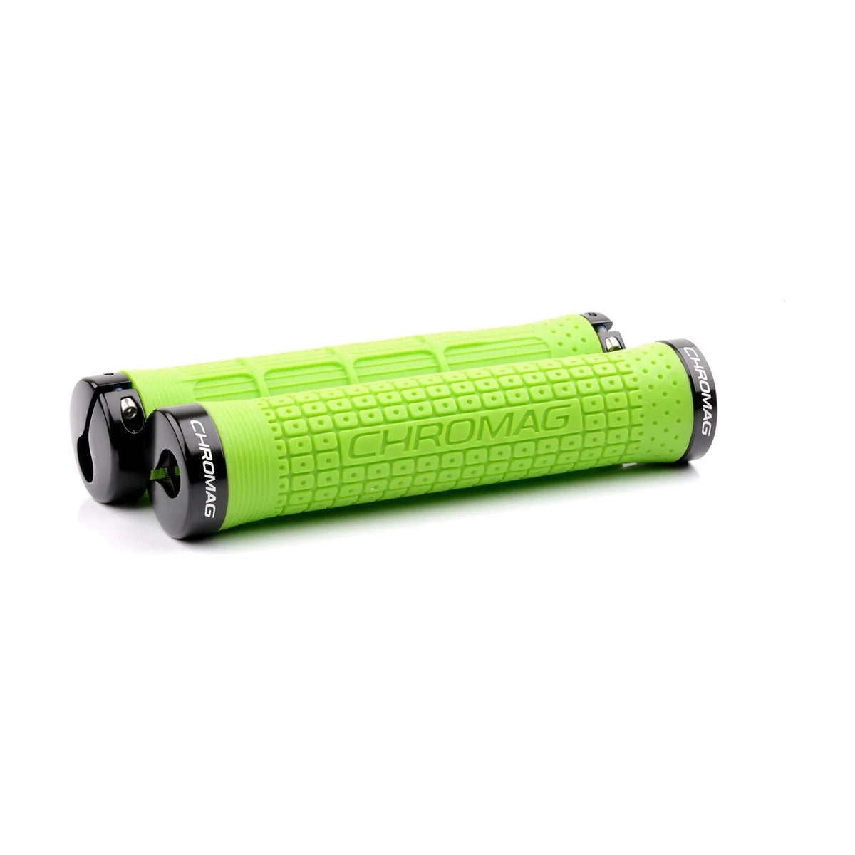 Grips CHROMAG CLUTCH Lock-On 142 mm Groen/Zwart