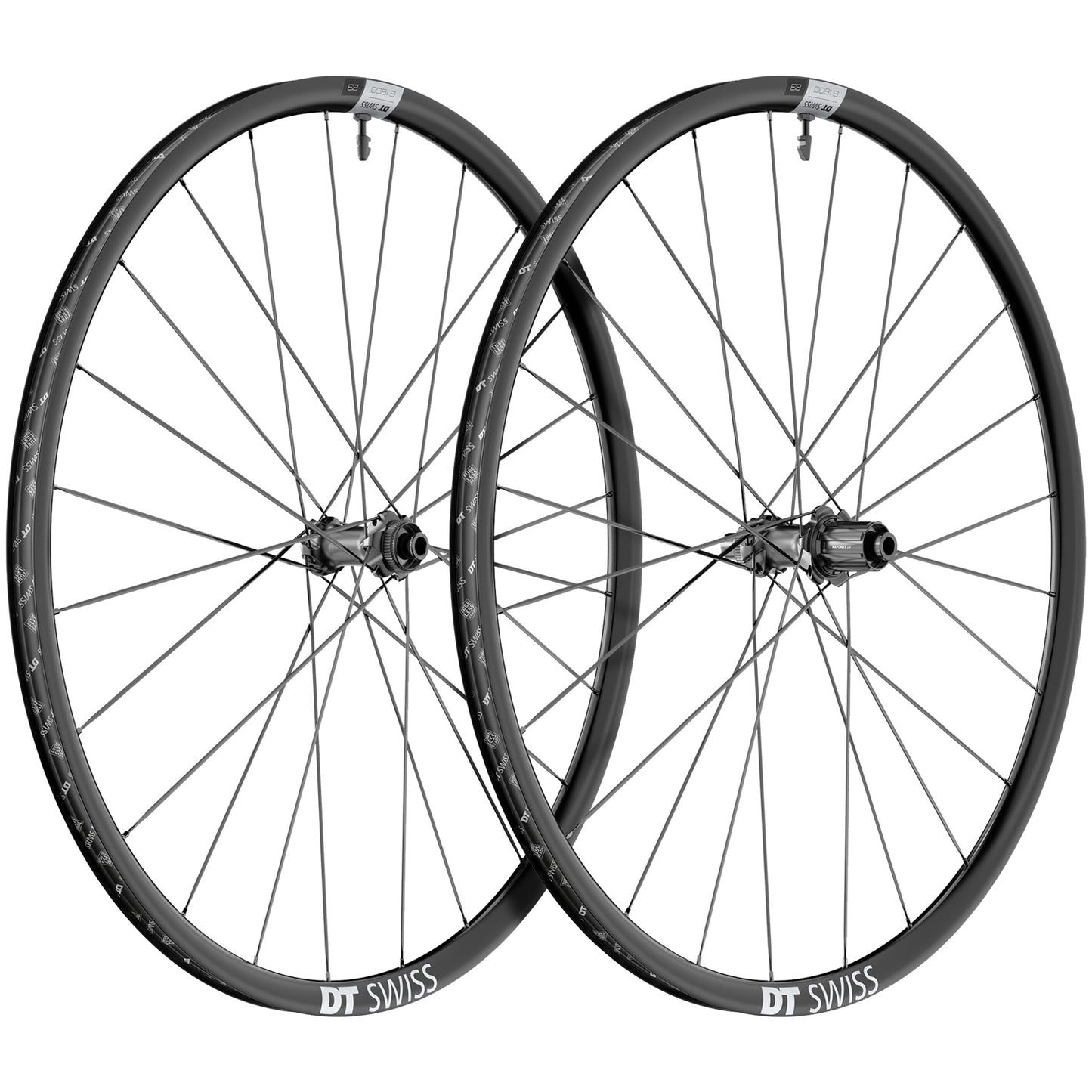 Paire de Roues DT SWISS E 1800 SPLINE 23 DISC Tubeless Ready (Center Lock) 2024