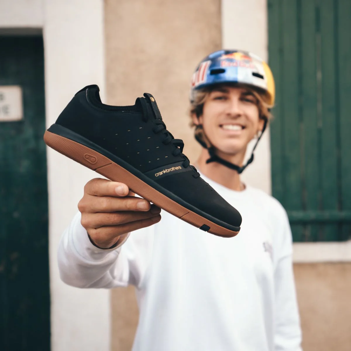 CRANKBROTHERS STAMP STREET FABIO WIBMER FLAT MTB Schoenen Zwart