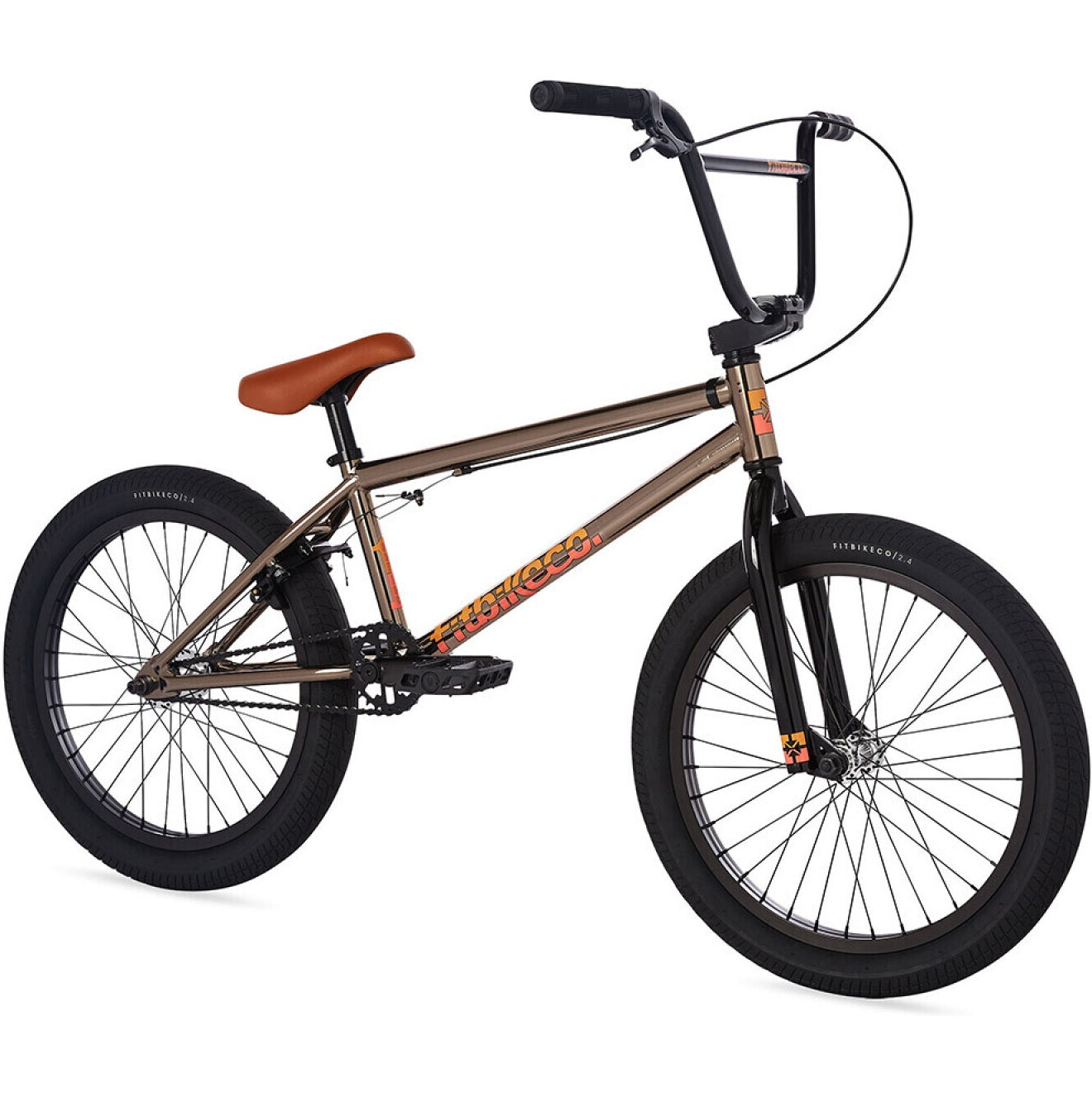 BMX FITBIKECO SERIES ONE 20" Bruin/Zwart