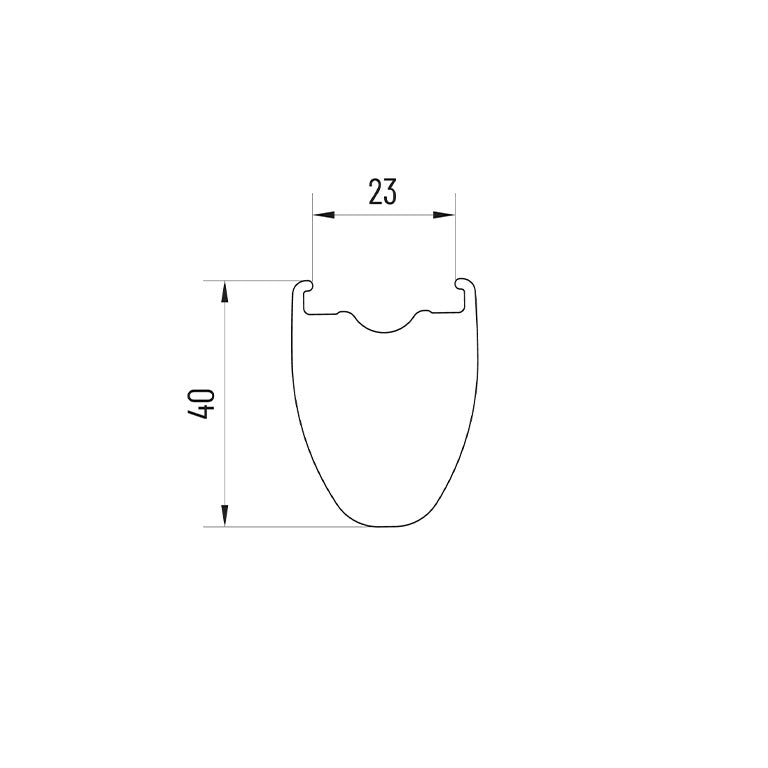 Paire de Roues MICHE GRAFF ALL ROAD DISC Tubeless Ready (Center Lock)