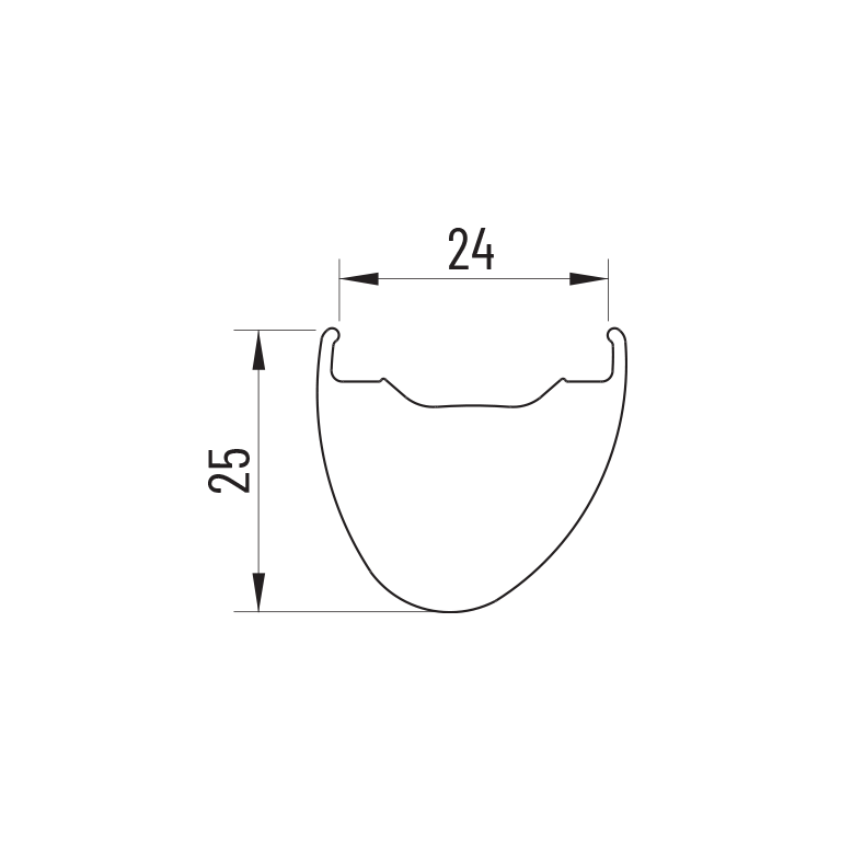 Paar MICHE GRAFF XL DISC Tubeless Ready wielen (Center Lock)