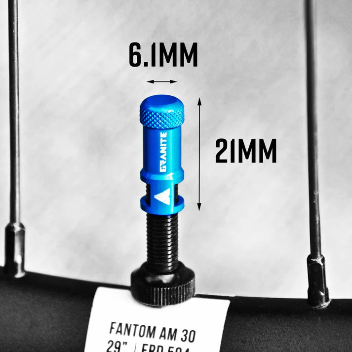 GRANITE DESIGN JUICY NIPPLE Ventieldopverwijderaar (x2) Blauw