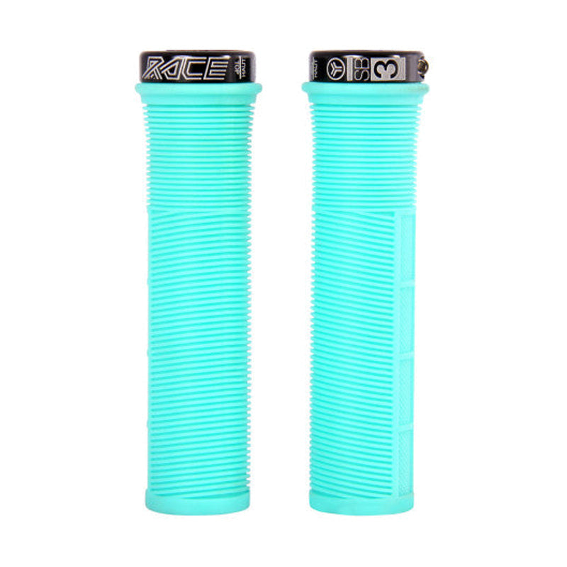 Grips SB3 RACE EN Lock-On 130 mm Turquoise Blauw