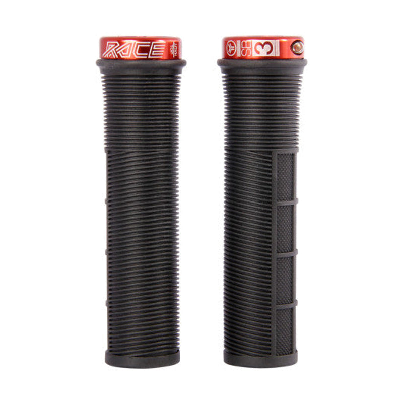 Grips SB3 RACE EN Lock-On 130 mm Noir/Rouge