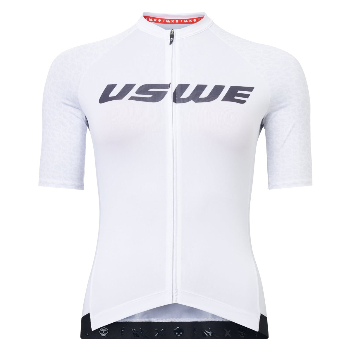 Damestrui USWE GRUS GRAVEL Korte Mouw Wit