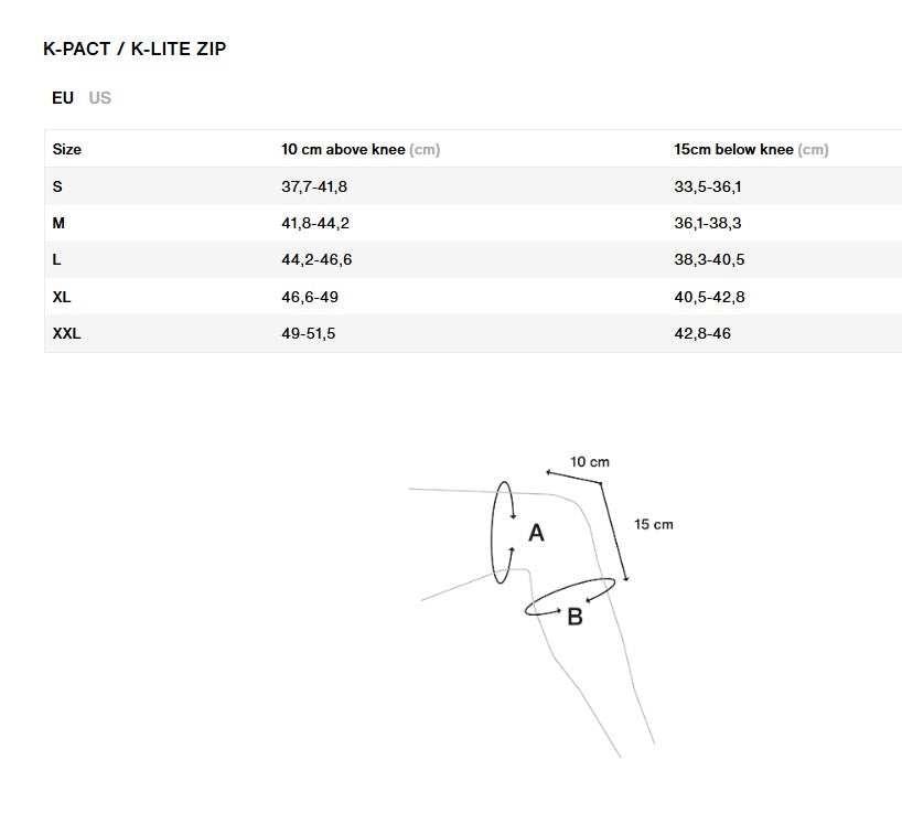 Genouillères ION K-PACT Noir