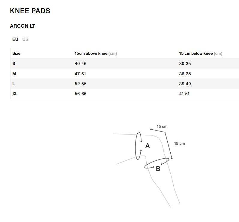 Genouillères ION ARCON LT Noir
