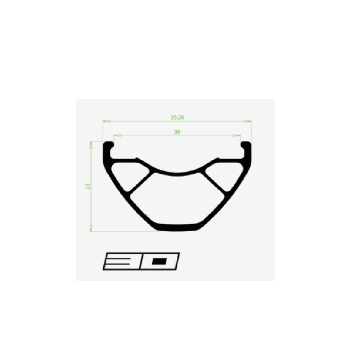 Paire de Roues HOPE FORTUS 30 W 29" PRO 5 15X110mm/12x148mm Boost Noir