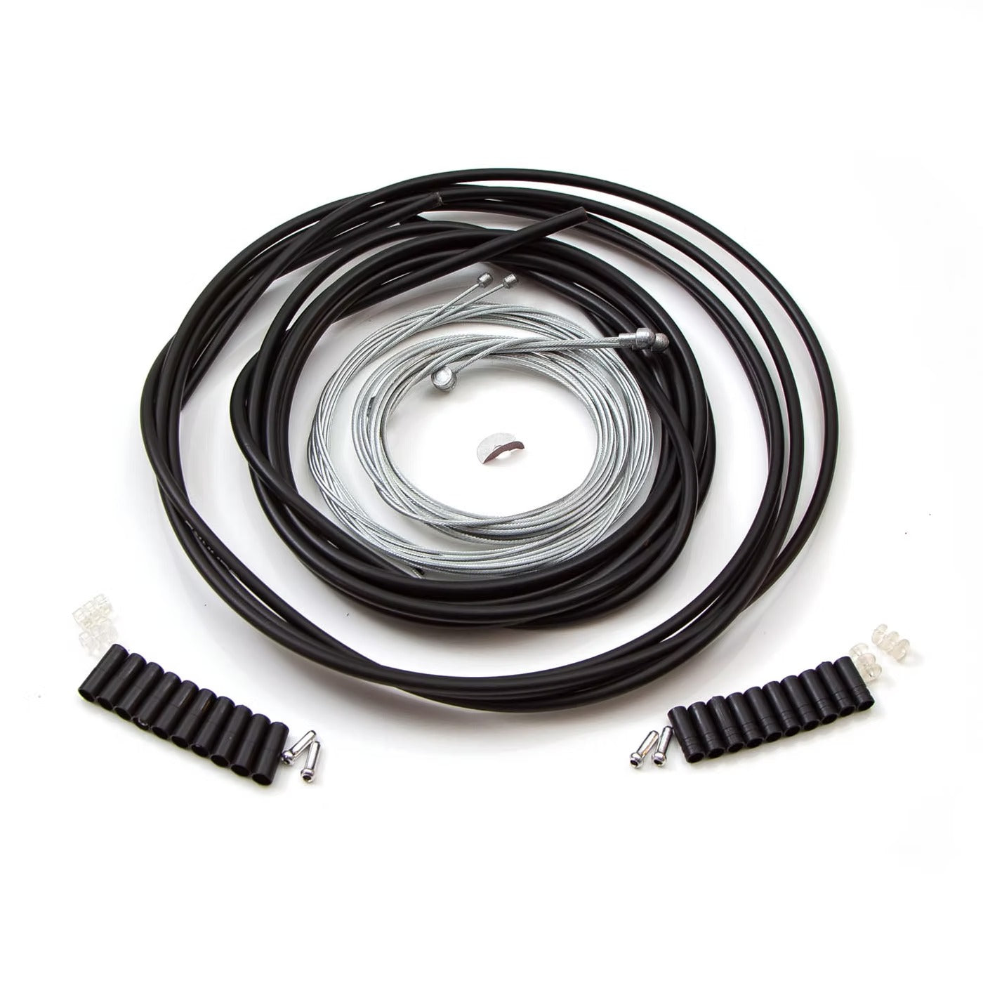 CLARKS Roestvrijstalen Derailleur- en Remkabel- en Slangset