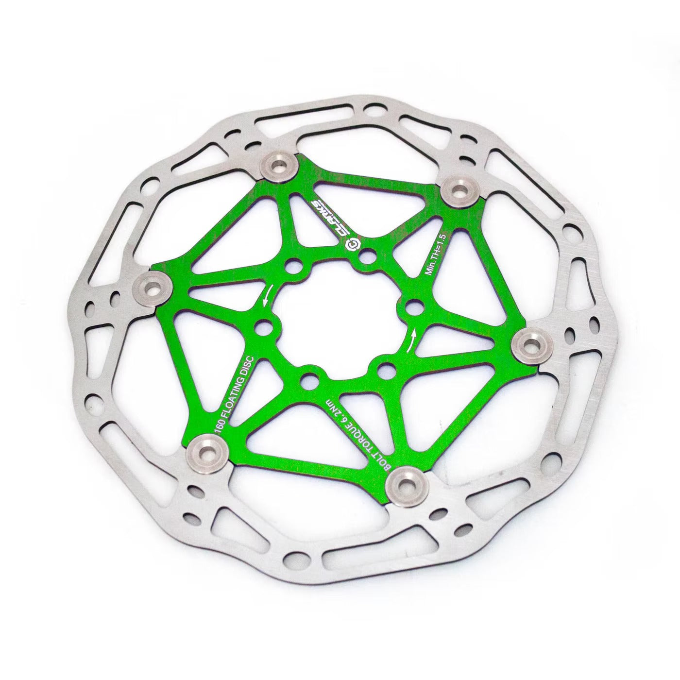 Disque Flottant CLARKS 6 Trous Vert