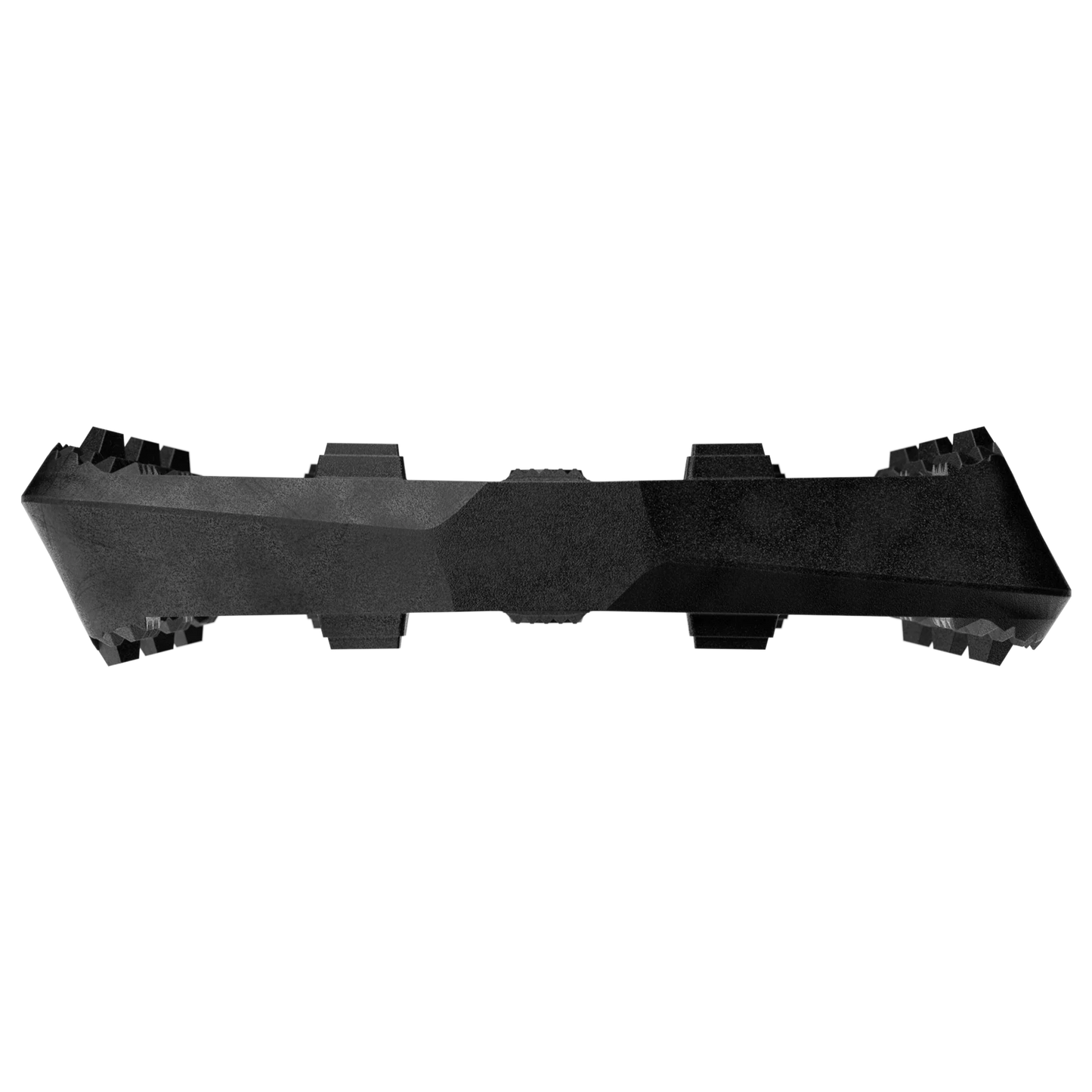 CRANKBROTHERS STAMP 0 Breed Vlakke Pedalen Zwart