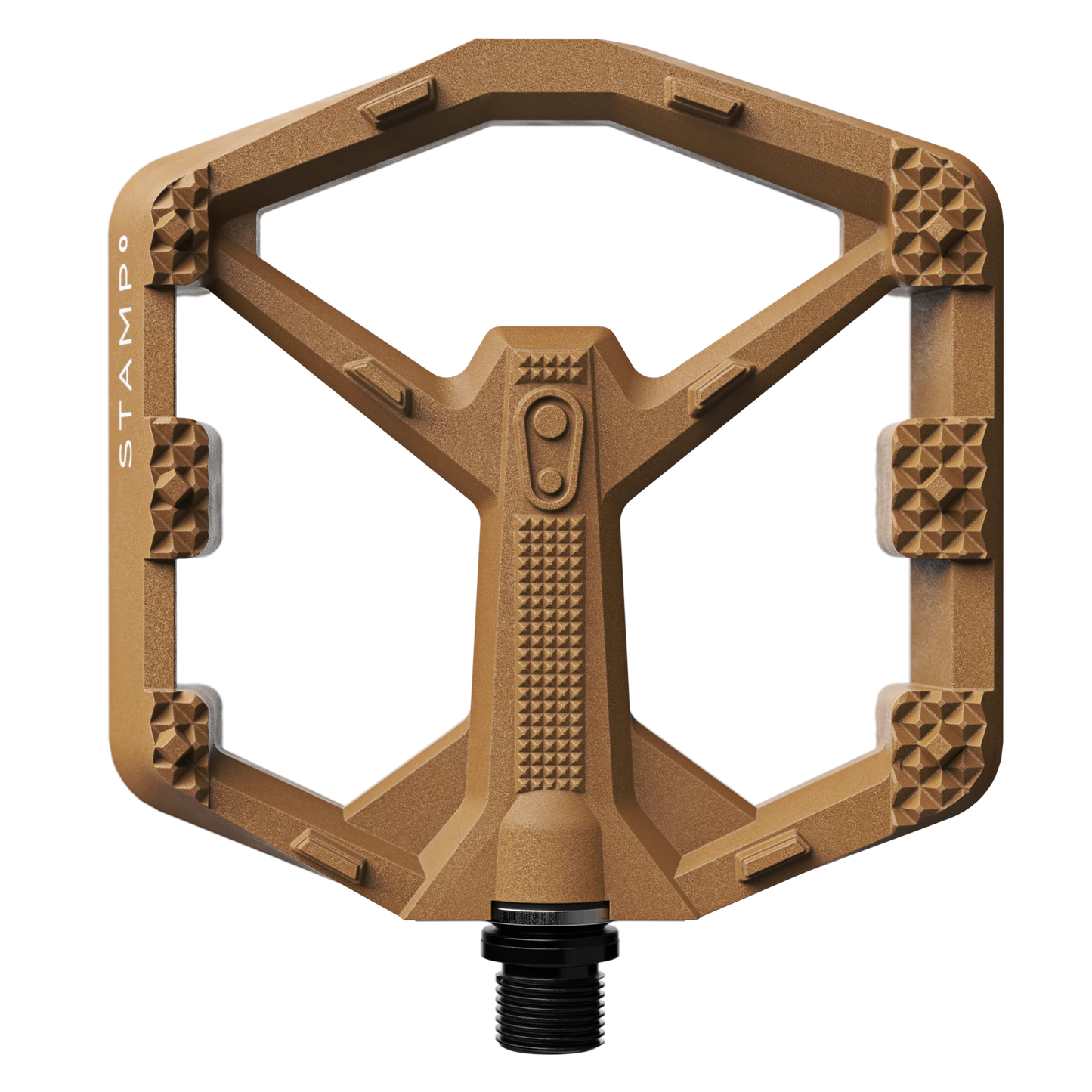 Platte pedalen CRANKBROTHERS STAMP 0 Groot Bruin
