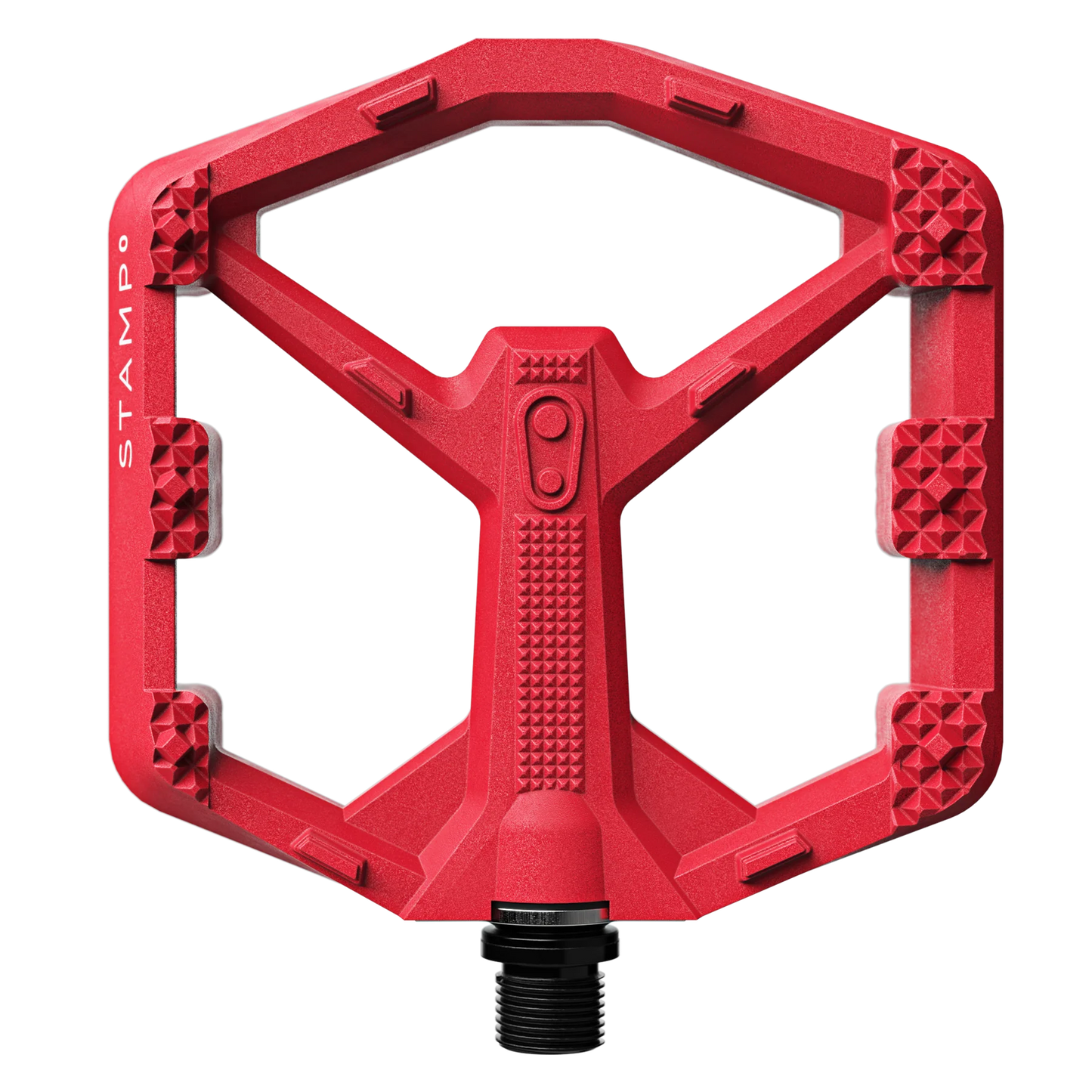 CRANKBROTHERS STAMP 0 Kleine platte pedalen Rood