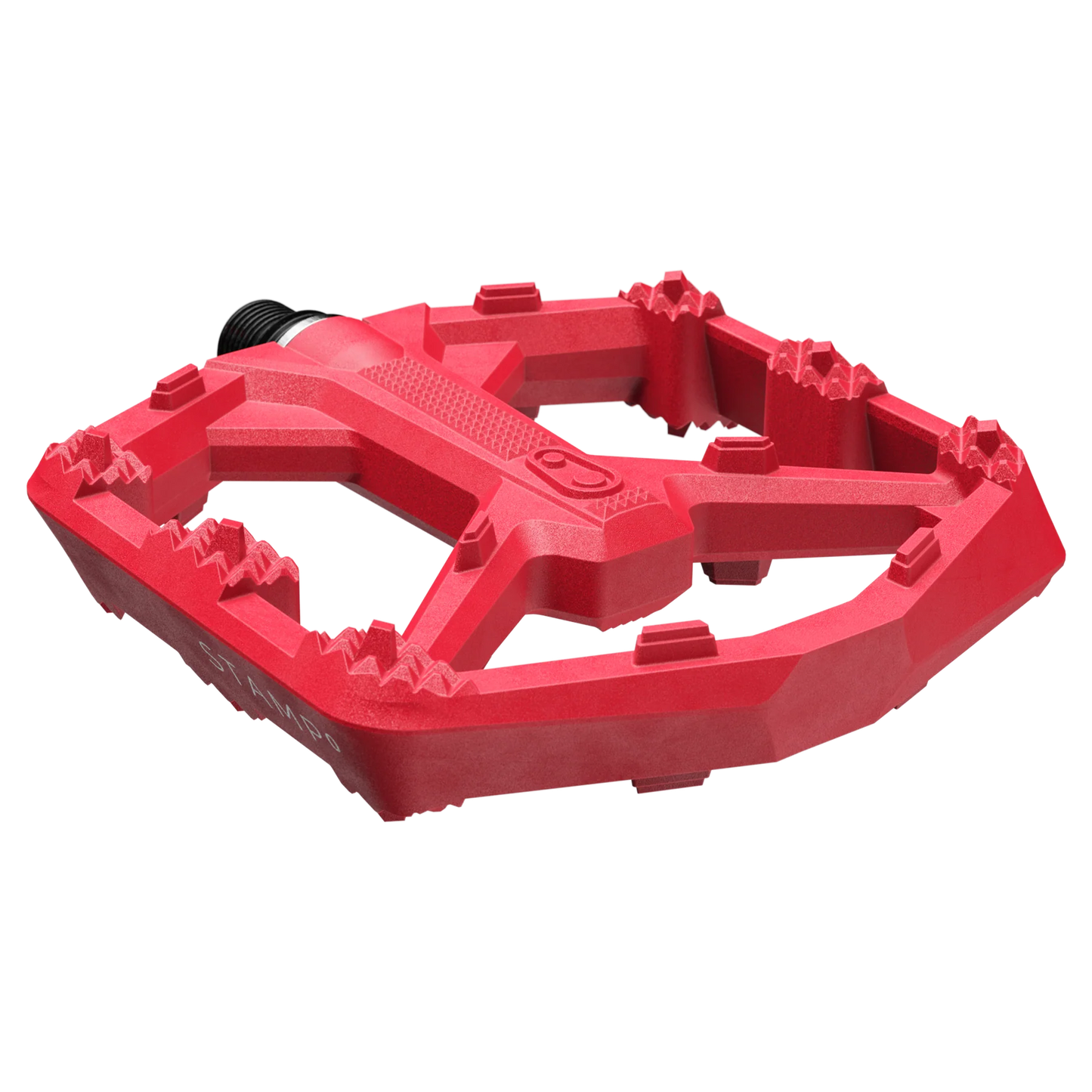 CRANKBROTHERS STAMP 0 Kleine platte pedalen Rood