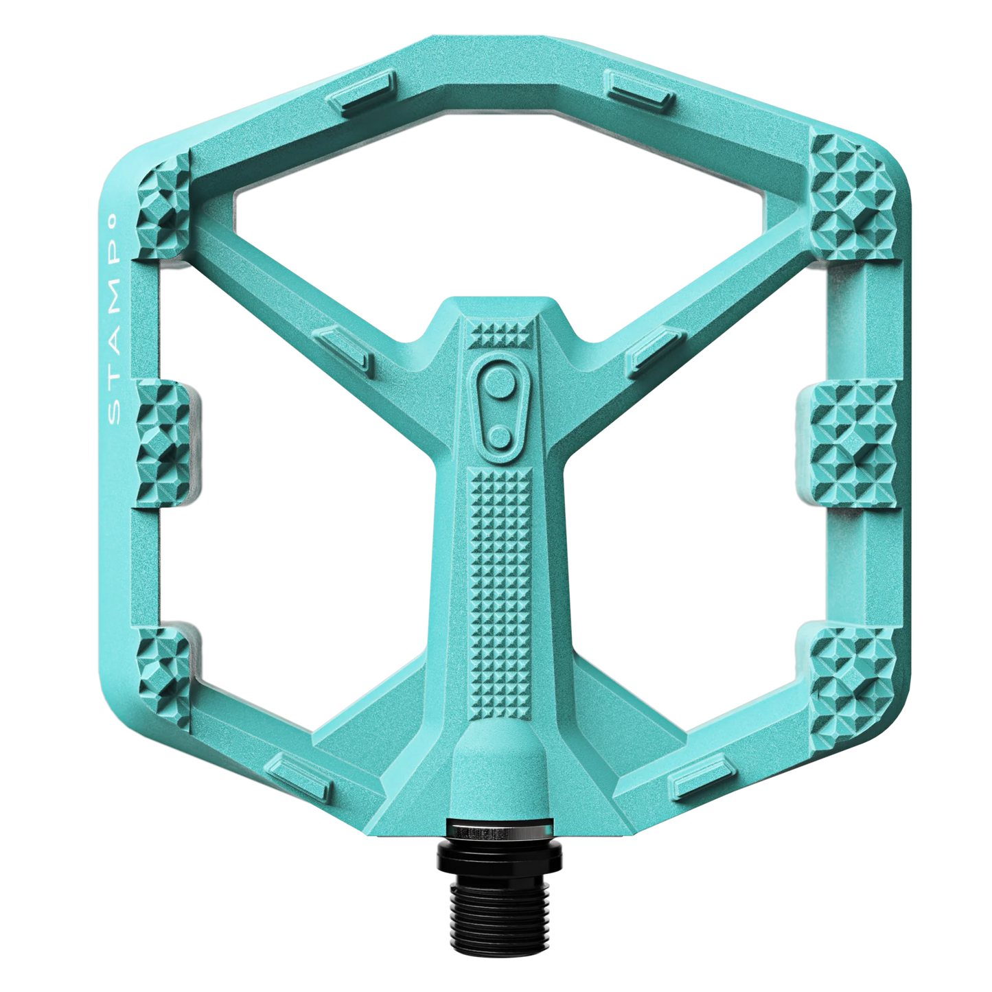 CRANKBROTHERS STAMP 0 Kleine platte pedalen Turquoise