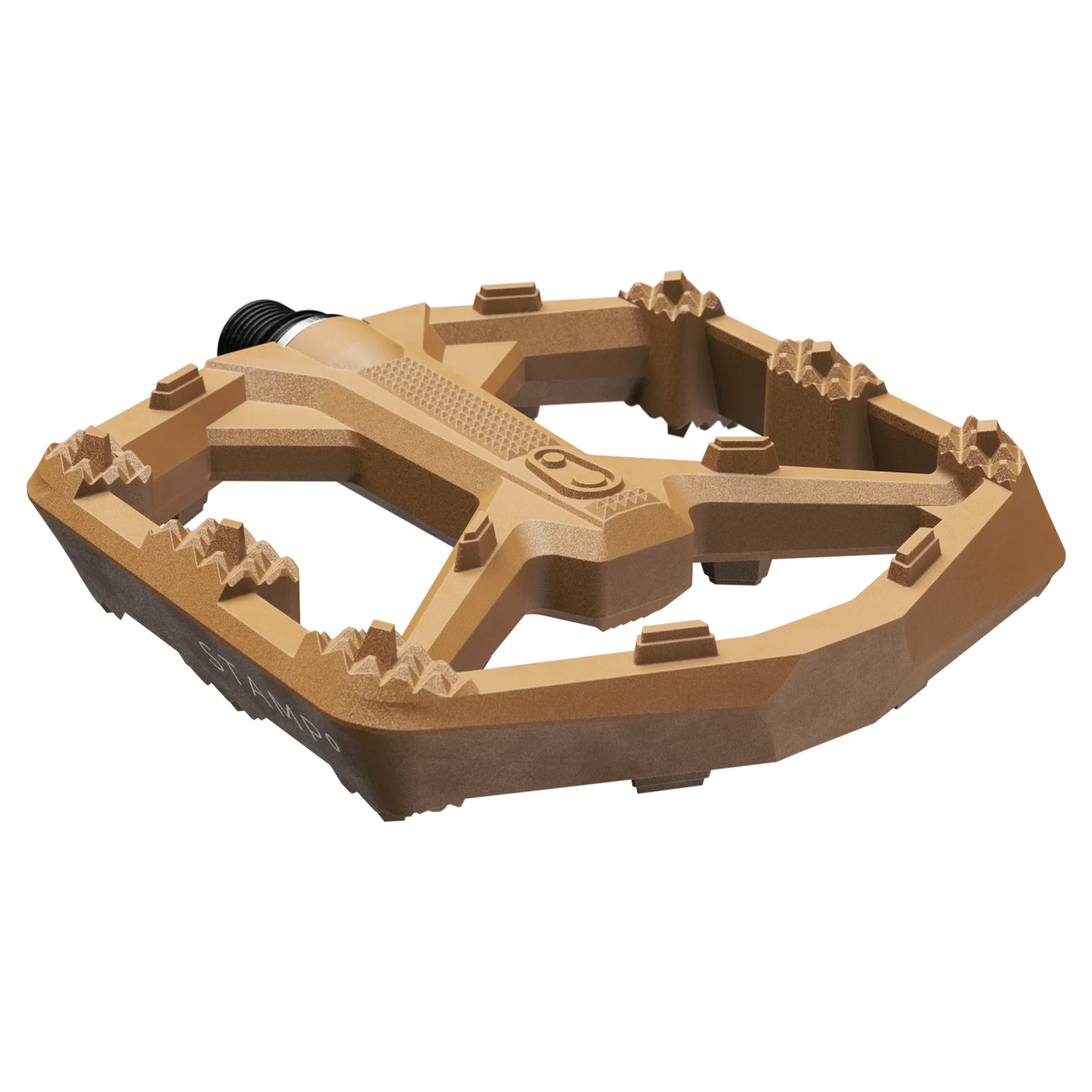 Platte pedalen CRANKBROTHERS STAMP 0 Groot Bruin