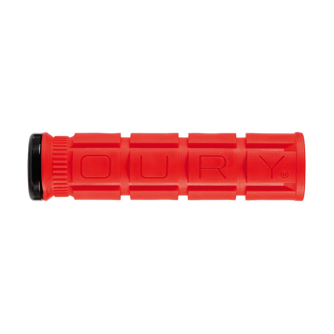 OURY Lock-on V2 Grips 135mm Rood