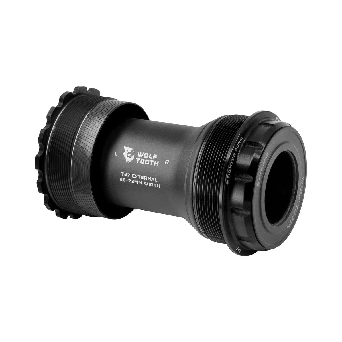 Trapas-lagerblok WOLFTOOTH T47 TREK Asymmetrisch 30mm