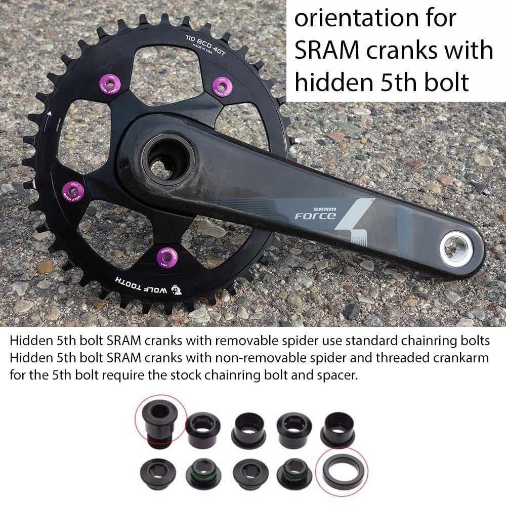 WOLF TOOTH DROP-STOP B GRAVEL/CX 110mm Ruw Zilver Mono Dek