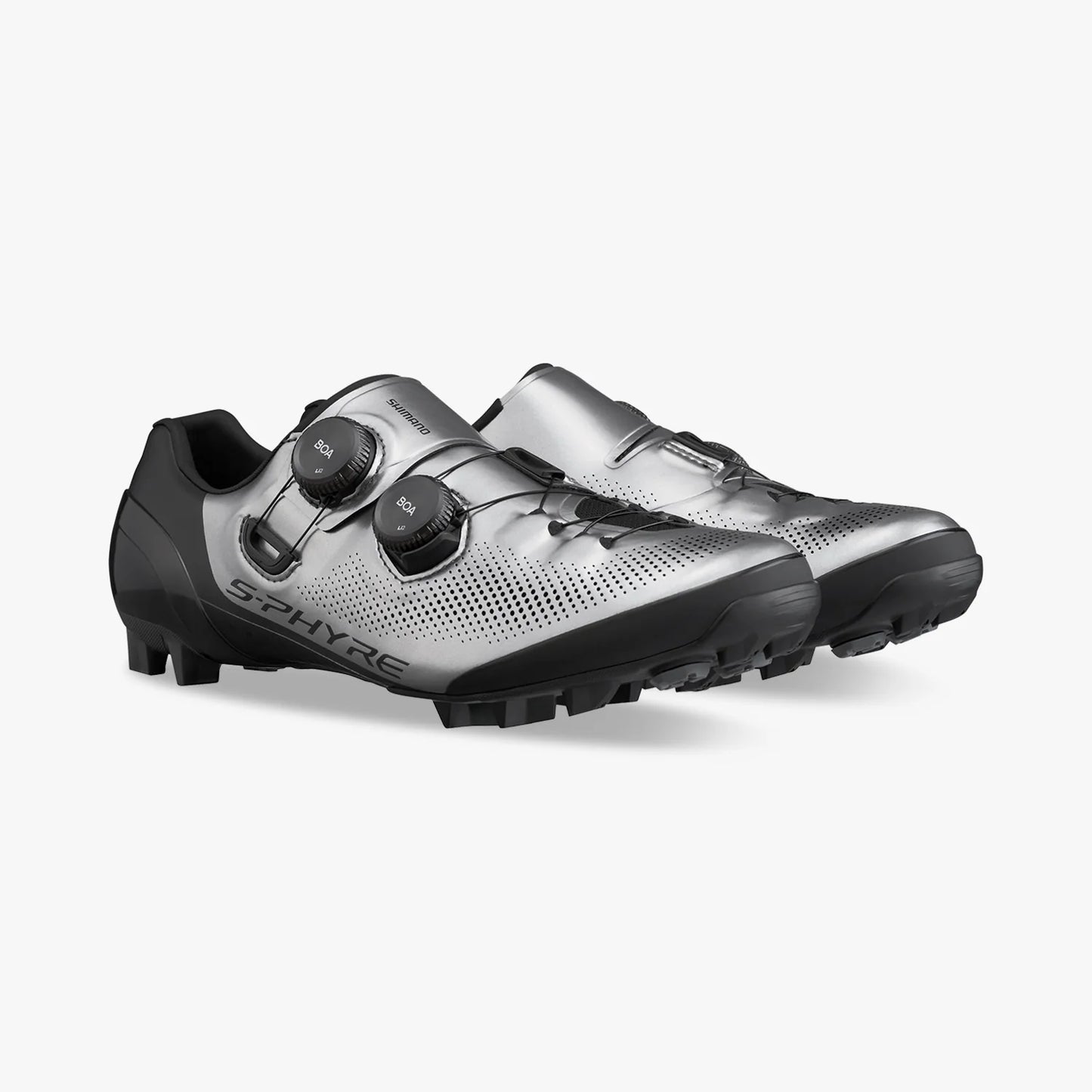Chaussures VTT SHIMANO XTR XC903S S-PHYRE Argent - Édition Limitée