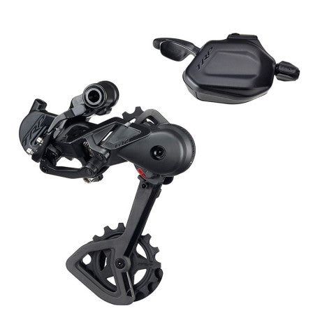 TRP TR12 12V zwarte derailleur- en schakelset