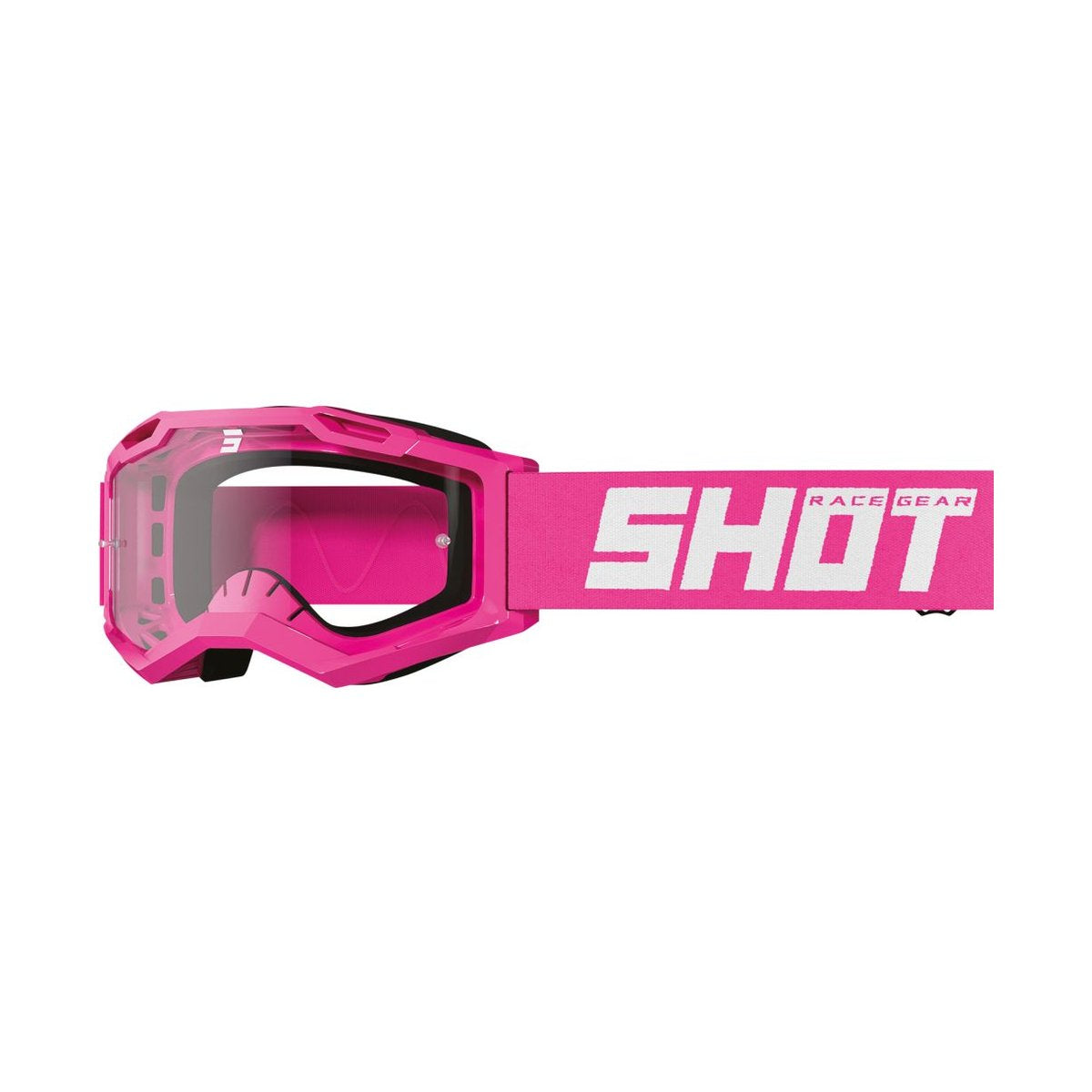 Shot Rocket Kid 2.0 Solid masker neondroze glanzend