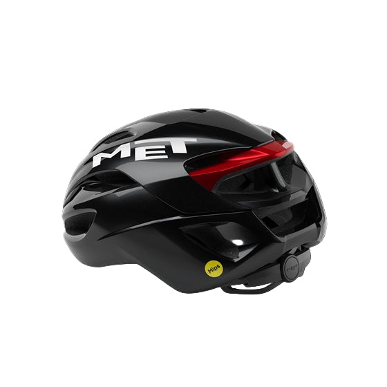 MET RIVALE MIPS Road Helm Zwart/Rood