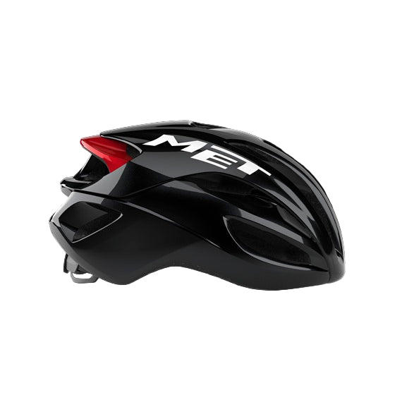MET RIVALE MIPS Road Helm Zwart/Rood