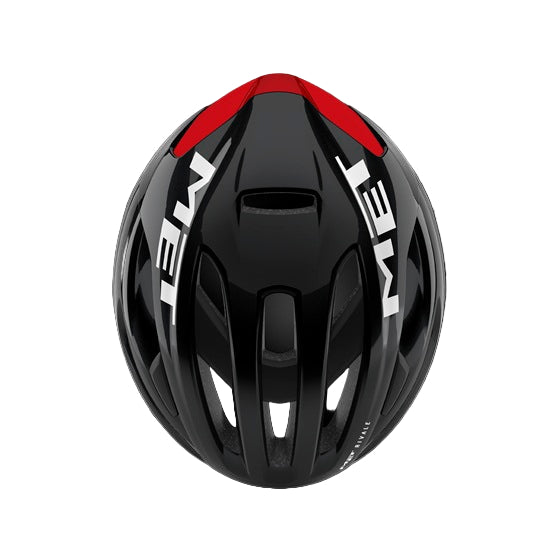 MET RIVALE MIPS Road Helm Zwart/Rood