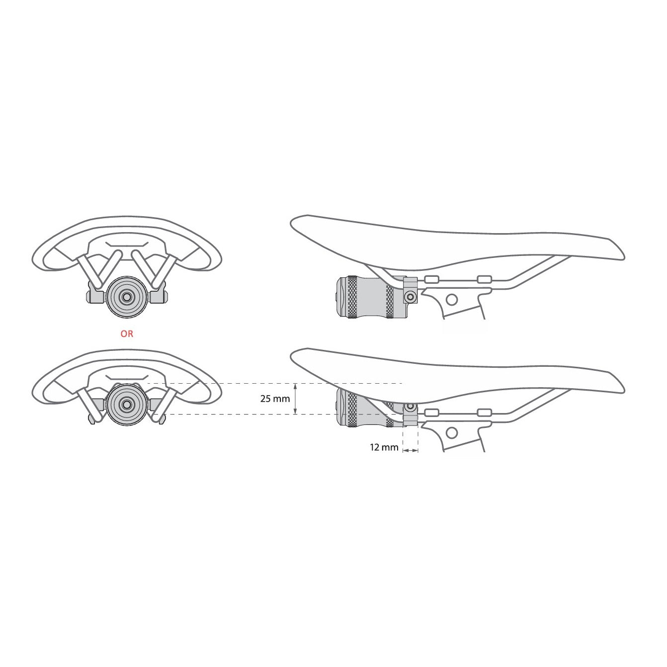 Achterverlichting LEZYNE SADDLE Ai ALERT 250